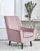 Zossen Pink Accent Chair - A3000146 - Gate Furniture